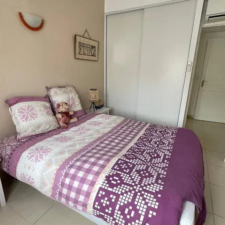 דירה 2 + Mezzanine, Proche Plage, Climatise, Terrasse, Parking Reserve - Fr-1-768-61 לס איסאמברה